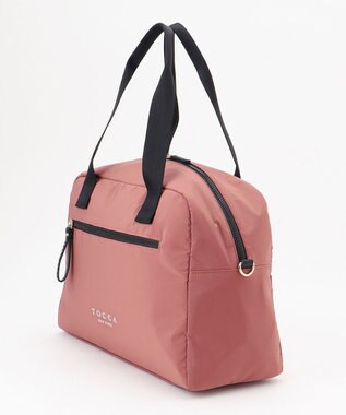 TOCCA 【WEB＆一部店舗限定】【A4サイズ対応】CAROVANA BOSTON ボストンバッグ ピンク系