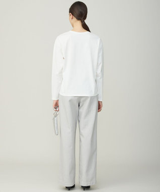 ICB 【30th ANNIVERSARY】 LONDONフォトプリント ロングスリーブTシャツ オフホワイト