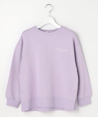 J.PRESS LADIES S 【WEB限定】ロゴ裏毛 スウェット 【WEB限定】ラベンダー系