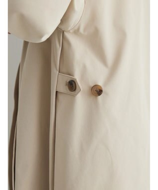 Green Parks 花粉防止　袖タックコート Beige