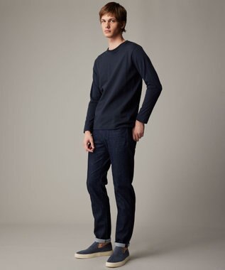 JOSEPH ABBOUD 【25SS・ストレッチ・きれいめ】2WAYストレッチデニム ネイビー系