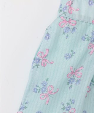 ANY KIDS フラワー×リボン スカパン ミント