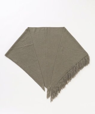 NAVE ウールカシミヤストール ライトグリーン系