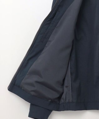 JOSEPH ABBOUD 【キングサイズ・ポケッタブル/ハイパワーストレッチ/Eco 撥水】アクティブレジャー ショート ブルゾン ダルブルー系