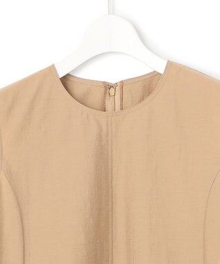 23区 【洗える】MANTECO ブライトワッシャー ワンピース キャメル系