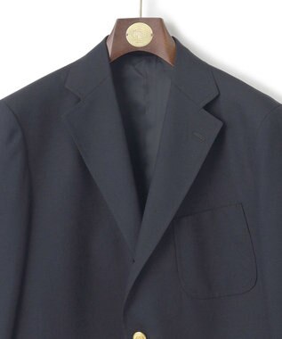 J.PRESS MEN 【J.PRESS ORIGINALS】PEPPIN MERINO TOROPICAL 3B BLAZER / JAPAN MADE ネイビー系