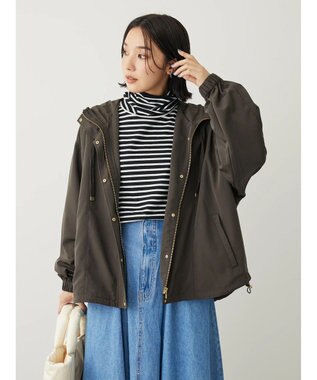 Green Parks ・ＥＬＥＮＣＡＲＥ　ＤＵＥ　ワイドマウンテンパーカー Charcoal Gray