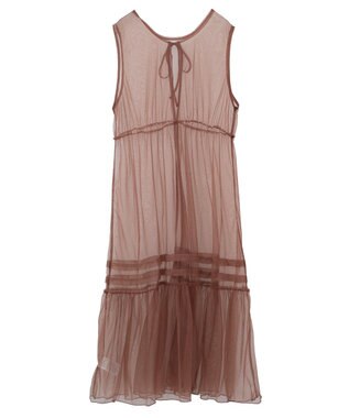 CRAFT STANDARD BOUTIQUE チュールジレワンピース Gray