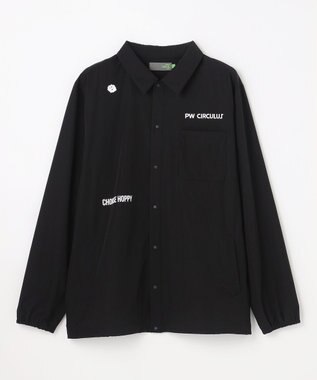 PW CIRCULUS 【今が旬！秋の軽量アウター】【MEN】CPOジャケットシャツ ゴルフ ブラック系