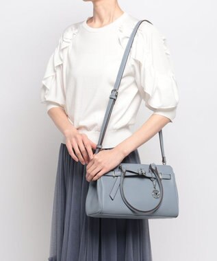 CLATHAS オペラ 2wayハンドバッグ ライトブルー