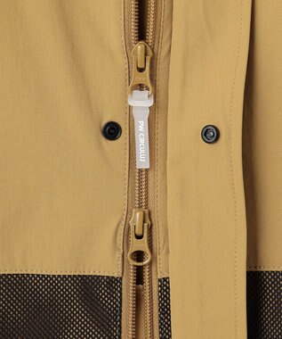 PW CIRCULUS 【撥水加工/軽量/ストレッチ】【MEN】メッシュコンビブルゾン ベージュ系