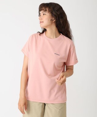 Columbia Columbia/ ウィメンズトゥリースワローオムニフリーズゼロショートスリーブTシャツ /コロンビア Faux Pink