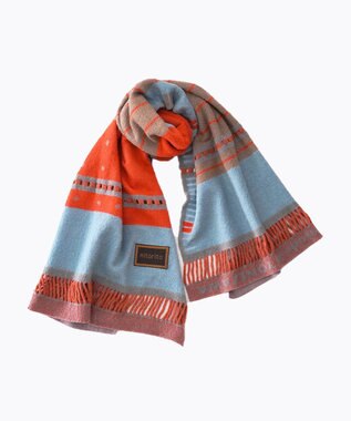 nitorito 【UNISEX】window ストール blue