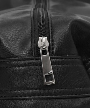 WEGO PUボストンバッグ ブラック