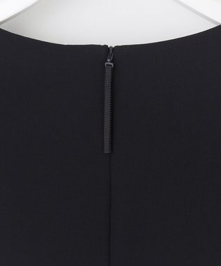 自由区 L 【洗える】レースコンビ ワンピース ネイビー系