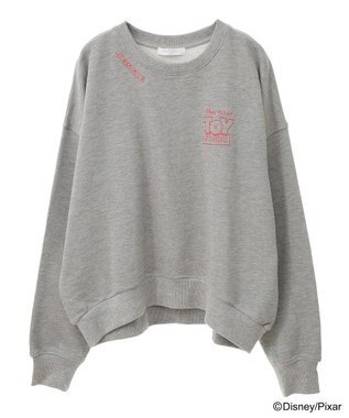 Green Parks トイストーリー／バック刺繍プルオーバー Gray Mixture