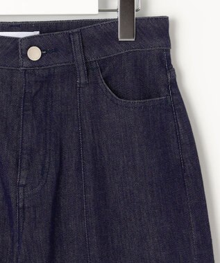 自由区 L 【洗える】ウスカルデニムバギー パンツ インディゴ