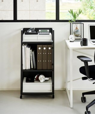 tower 目隠しワゴン タワー L ブラック ブラック