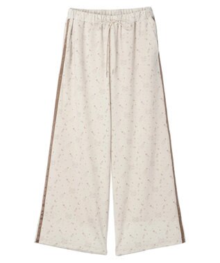 Green Parks ＦＡＮＴＡＳＩＡ／サイドライン柄パンツ Ivory