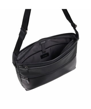 ACE BAGS & LUGGAGE ultima tokyo ディーノ ショルダーバッグ フロントファスナーポケット 68175 ウルティマトーキョー ブラック