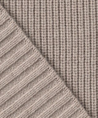 GOTAIRIKU ミドルゲージ＿畦編みタートル ベージュ系