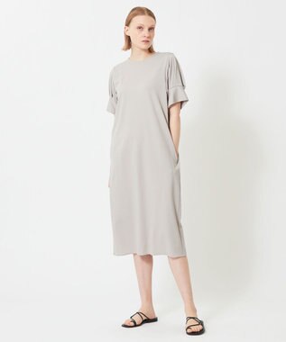 BEIGE， 【S-size】BRACKEN / ジャージードレス L.Gray