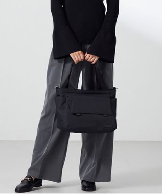 Y'SACCS ダブルタブ　トラベル2WAYトートバッグ ブラック