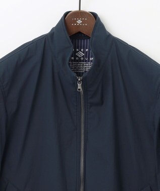 JOSEPH ABBOUD 【キングサイズ・ポケッタブル/ハイパワーストレッチ/Eco 撥水】アクティブレジャー ショート ブルゾン ダルブルー系