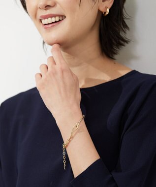 J.PRESS LADIES チェーン ブレスレット ゴールド系