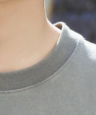 WEGO 【ユニセックス着用ITEM/MLサイズ展開】ブリーチダメージアップリケT（SS） グレー