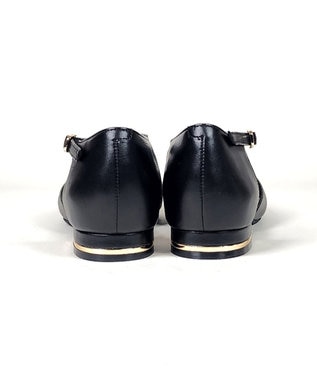 Dominic3 クロスストラップ セパレートパンプス ブラック