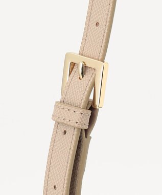 23区 オーバルキーベルト トートバッグ ベージュ系