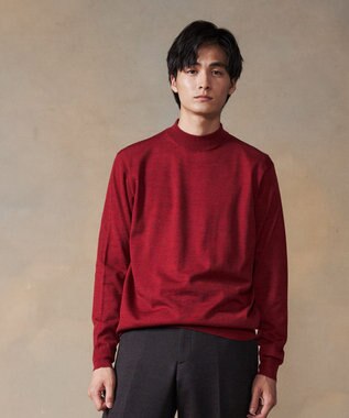 Australian Merino Wool】インターシャクルー ニット / J.PRESS MEN