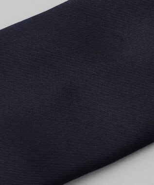 GOTAIRIKU 定番【日本製】シルク ネクタイ_無地 ネイビー系