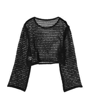 Green Parks ・ＳＵＧＡＲ　ＳＰＯＯＮ　クロシェロングスリーブ Black