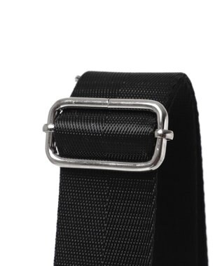 WEGO サークルポーチ付きスクエアショルダー ブラック