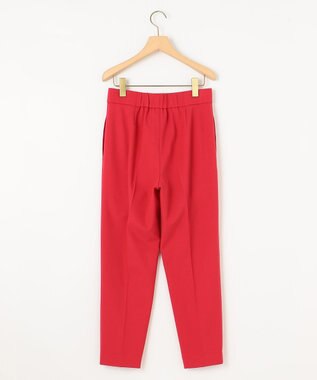 組曲 2WAYウォームストレッチ テーパード パンツ レッド系