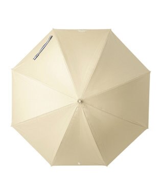 MOONBAT 【軽量】POLO RALPH LAUREN 晴雨兼用日傘 長傘 PP刺繍／一級遮光 遮熱 UV ベージュ×オフ