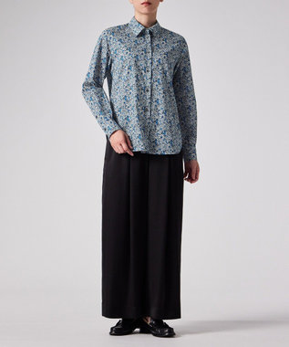 Paul Smith リバティプリント 長袖シャツ ライトブルー