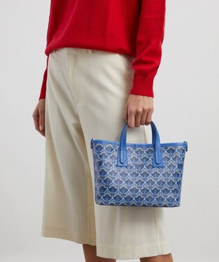 LIBERTY. アイフィス ブルー ミニ マールボロ トートバッグ