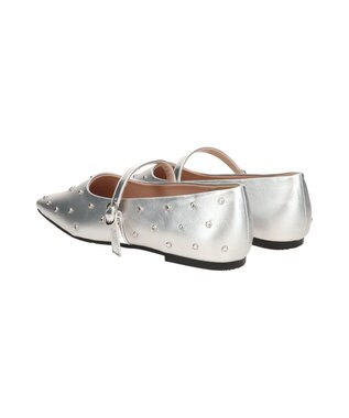 Bridget Birkin 【Bridget Birkin】ドットビジューメリージェーンシューズ シルバー