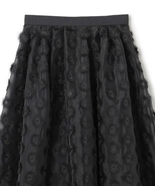 TOCCA 【消臭・洗える】FLOWER RONDO スカート ブラック系