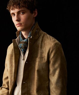  【イタリア製】フレッシュペイズリー ストール