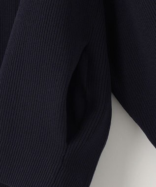 組曲 【追加生産分入荷！】AMOSSAパール カーディガン ネイビー系