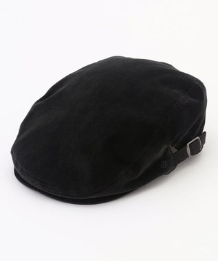 JOSEPH ABBOUD 【サイズ調整可】オーガニックソフトコーデュロイハンチング ブラック系