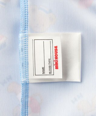 MIKI HOUSE HOT BISCUITS 【ミキハウス】【80-110cm】ミキハウスベア ５分丈水着 ブルー