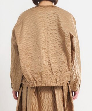 muuc 【土の凹凸を表現したナイロン素材】テレイン ブルゾン ベージュ