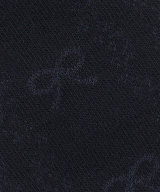 ANY KIDS リボンジャガード　ハイソックス ネイビー