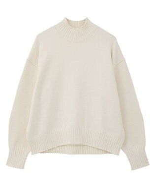 YECCA VECCA ワイドリブニット Ivory