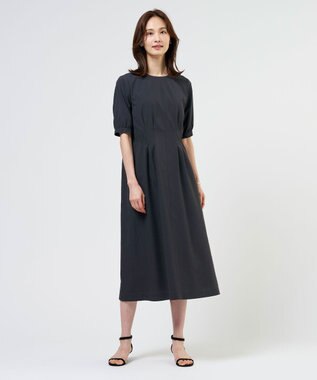 J.PRESS LADIES S 【WEB限定カラーあり】アキハ BREEZE COOL ワンピース スレート系